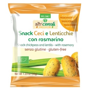 ALTRICEREALI Snack Ceci Lenticchie Rosmarino 35g