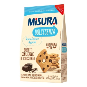 MISURA DolceSenza Biscotti Cioccolato 290g