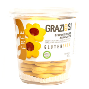 GRAZIOSI Biscotti Fior all'Albicocca 190g