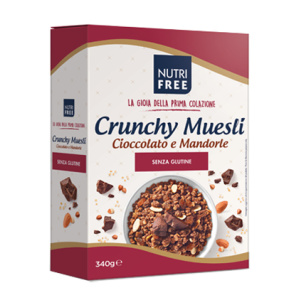 NUTRIFREE Crunchy Mix Ciocolato e Mandorle