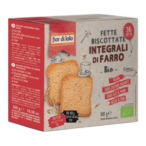 FIOR DI LOTO Fette Biscottate Farro Int.300g