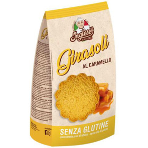 INGLESE Biscotti Girasoli al Caramello 300g