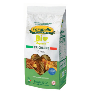 FARABELLA BIO Pasta Fusilli Tricolori