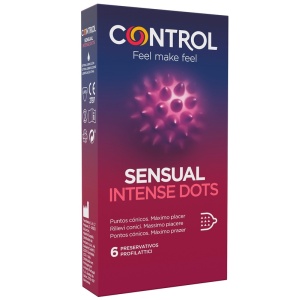 CONTROL Sensual Inten.Dots 6pz