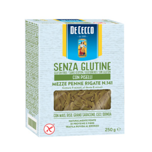 DE CECCO M/Penne Rigate n.141 con Piselli 250g