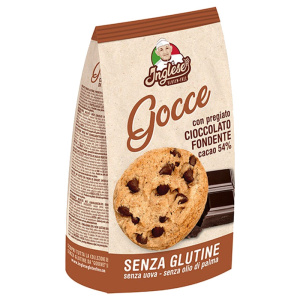 INGLESE Biscotti Gocce Cioccolato Fondente 300g