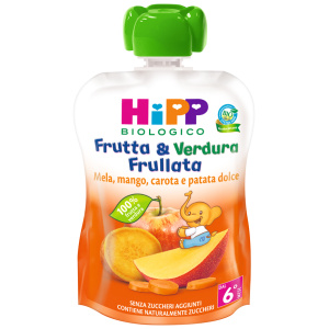 HIPP BIO Frutta & Verdura Mela Mango Carota 90g