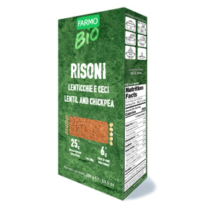 FARMO Bio Risoni Lenticchie Ceci