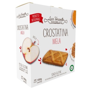 LUCA TOMASELLO Crostatina Mela 180g