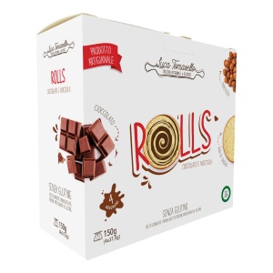 LUCA TOMASELLO Merendina Rolls Cioccolato Nocciola 150g