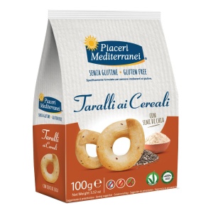 PIACERI MEDITERRANEI Taralli Cereali 100g