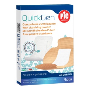 QUICKGEN Cerotto Cicatrizzante Mix 4pz