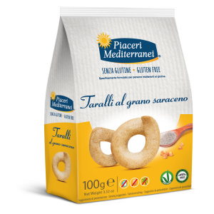 PIACERI MEDITERRANEI Taralli Grano Saraceno 100g