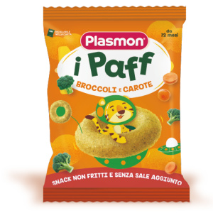 PLASMON Paff Snack Carote Broccoli