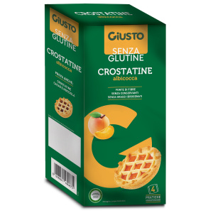GIUSTO S/G Crostatina Albicocca 4x45g