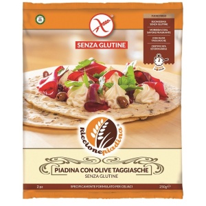 RICCIONE Piadina S/G Olive Taggiasche 250g