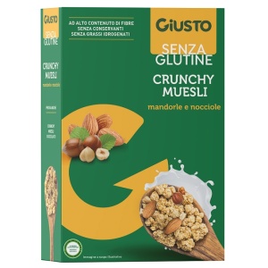 GIUSTO S/G Crunchy Muesli Avena Mandorle