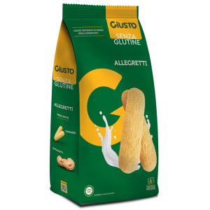 GIUSTO S/G Biscotti Allegretti 180g