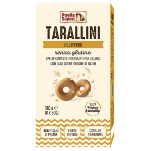PUGLIA SAPORI Tarallini Avena180g