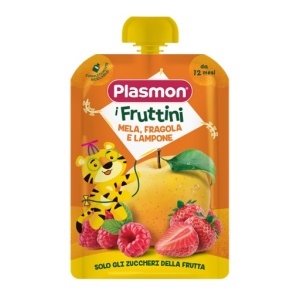 PLASMON I Fruttini Mela Fragola Lampone