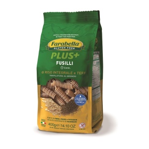 FARABELLA Fusilli di riso integrale e Teff 400gr