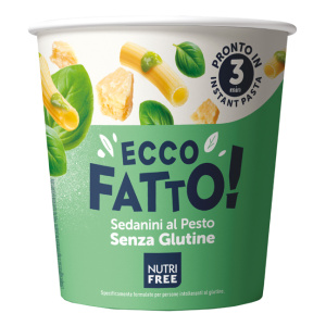 NUTRIFREE ECCO FATTO Sedanini Pesto 70g