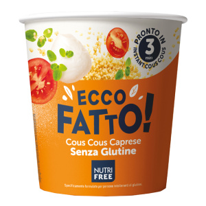 NUTRIFREE ECCO FATTO Cous Cous Caprese 70g