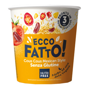 NUTRIFREE ECCO FATTO Cous Cous Mexican 70g