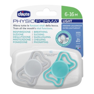 CHICCO Gommotto Physio Silic.Light 6-16m 2pz