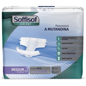 SOFFISOF AirDry Pann.Mut.Mx M 15pz