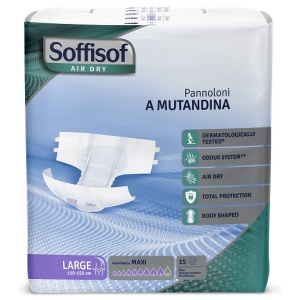 SOFFISOF AirDry Pann.Mut.Mx L 15pz