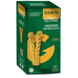 GIUSTO S/G Grissini Intrecciati 150g