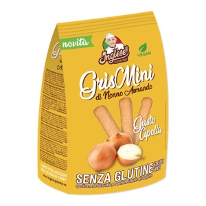 INGLESE Grissini Mini alla Cipolla 60g