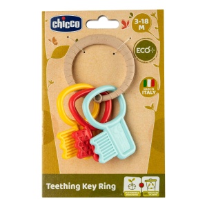 CHICCO Gioco Chiavi Massaggia Eco+