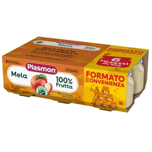 PLASMON OMOGENEIZZATO MELA 6X80 G