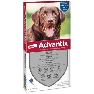 ADVANTIX SPOT ON 6PIP 25-40KG
