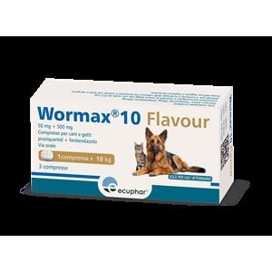 WORMAX 10 FLAVOUR 1BLIST 3CPR