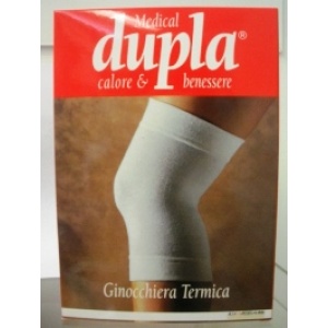 DUPLA Ginocchiera Termica Bianca L