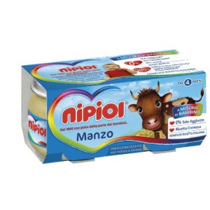 NIPIOL Omog.Manzo 2x 80g