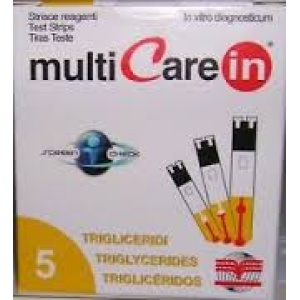 MULTICARE IN Trigliceridi 5 Strisce