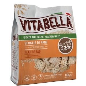 VITABELLA Sfoglie di Pane con Crusca d'Avena 100g