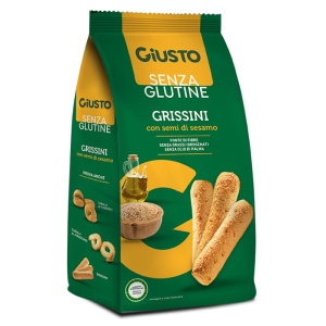 GIUSTO S/G Grissini Sesamo 150g