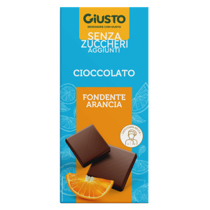 GIUSTO S/Z Cioccolato Arancia 85g