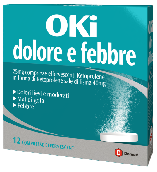 OKI-Dolore e Febbre 12Cpr Eff.