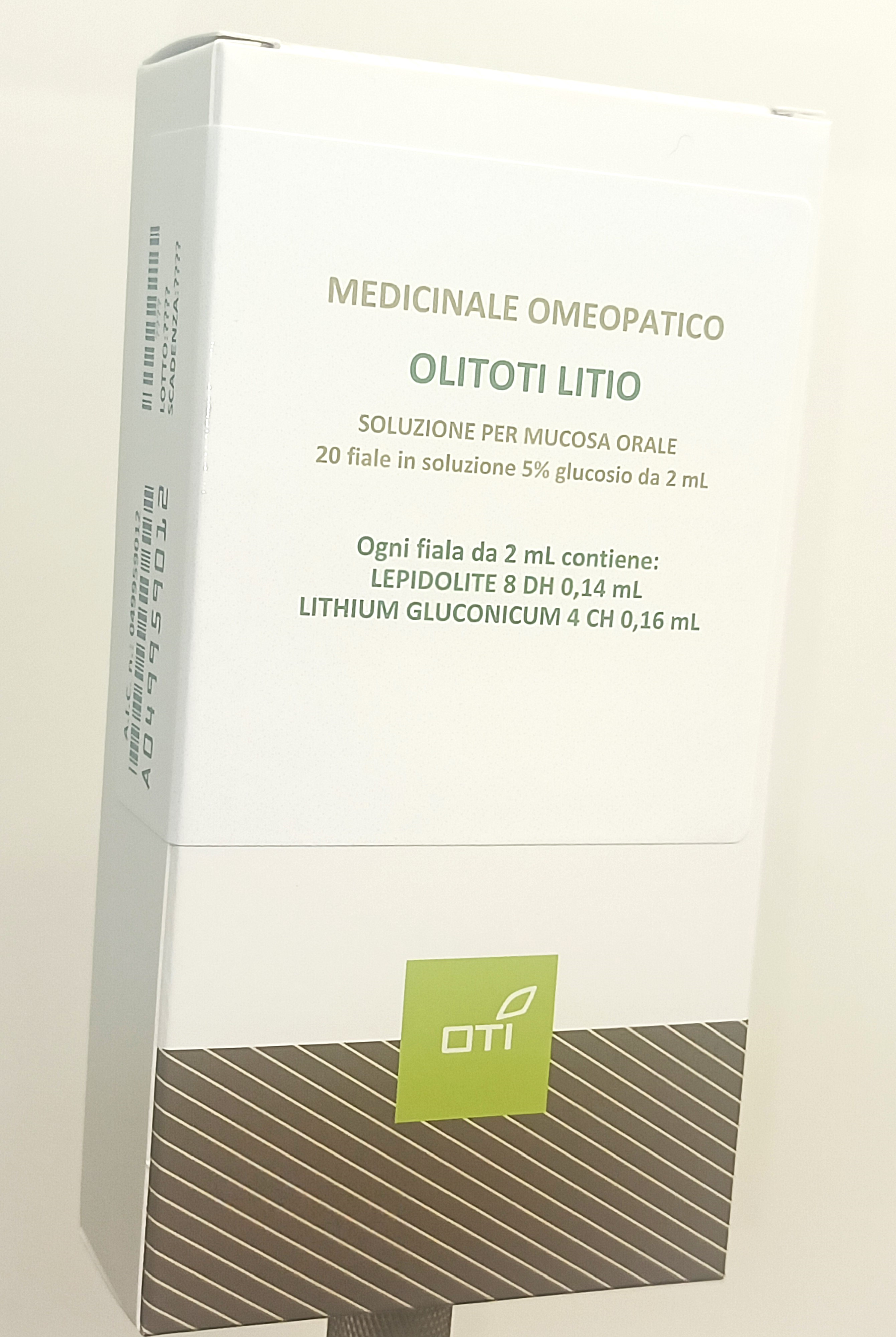 OLITOTI LITIO OS 20F 5% 2ML