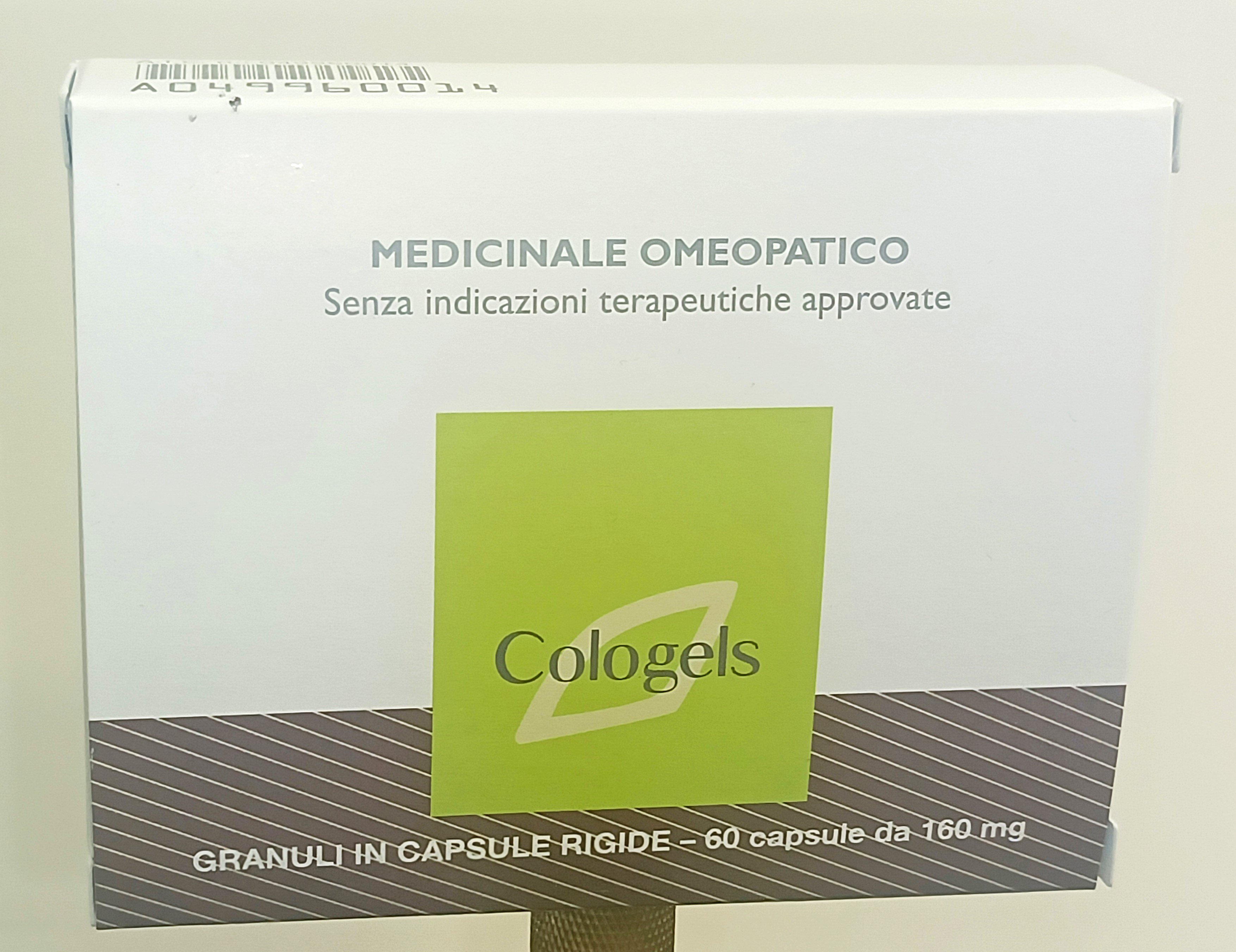 COLOGELS 60CPS 160MG