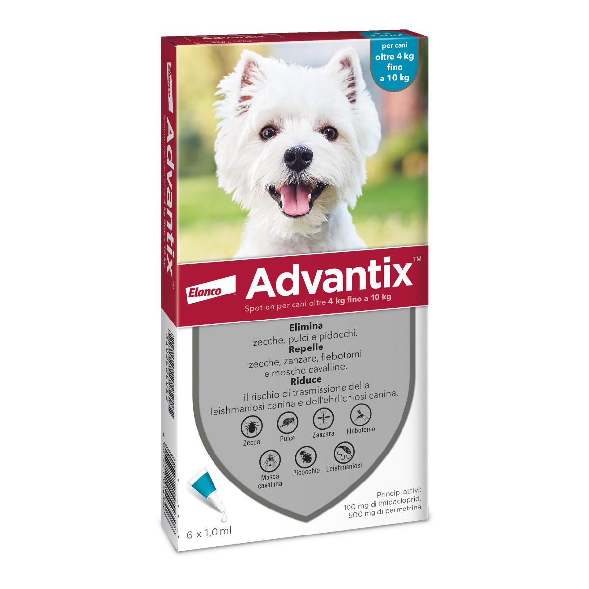 ADVANTIX SPOT ON 6PIP 10-25KG