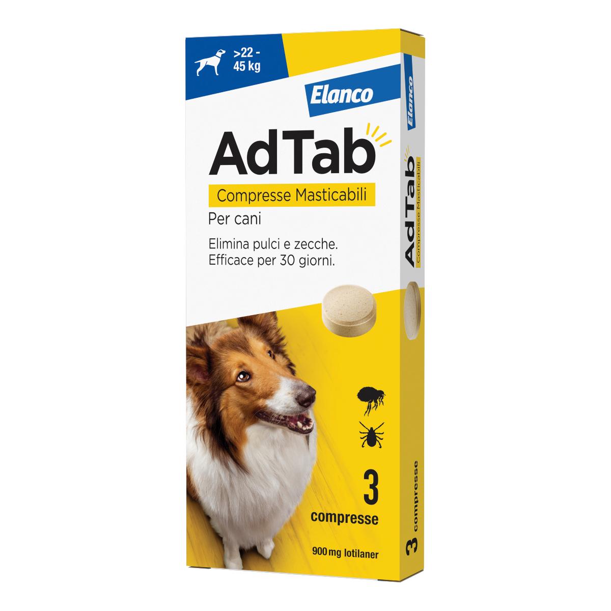 ADTAB 3CPR 900MG CANI 22-45KG