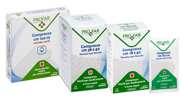 GARZA TNT PROFAR 18X40CM 12PZ