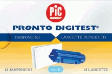 DIGITEST LANCETTE PUNGIDITO 25PZ
